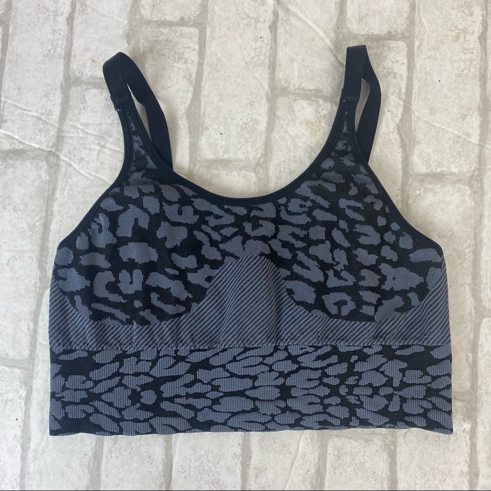 Varley Cheetah Animal Print Sports Bra